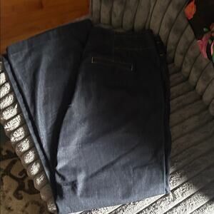 Dark Blue Denim Trousers